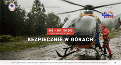 Desktop Screenshot of gopr.pl